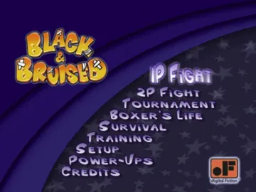 Black & Bruised screen shot title